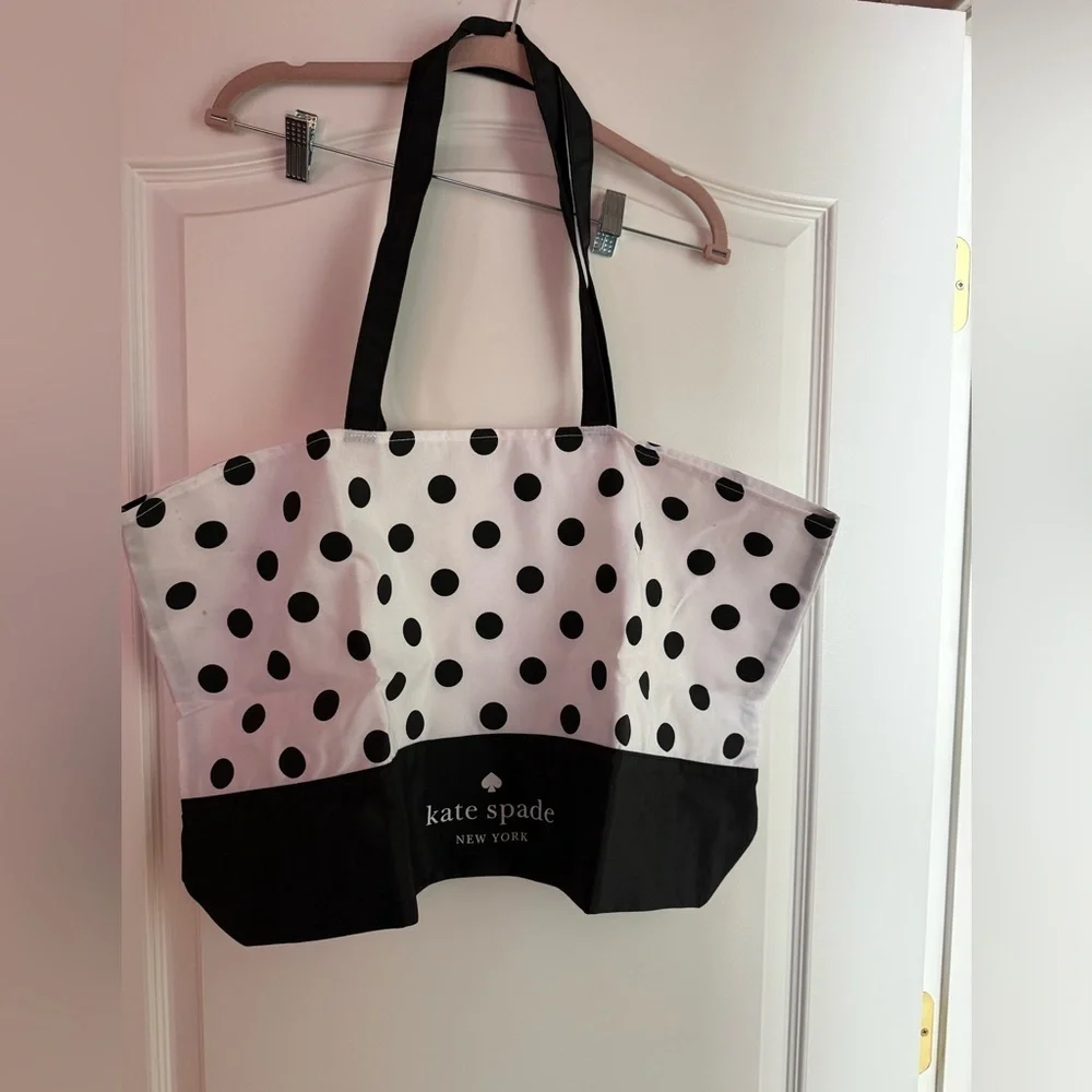 Kate Spade Light Cotton Tote Bag New